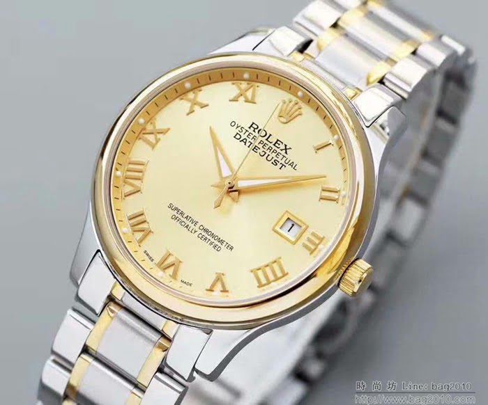 ROLEX勞力士 新品上市 2019新款 勞力士情侶腕表 簡約時尚大方 深度防水  wssb4870